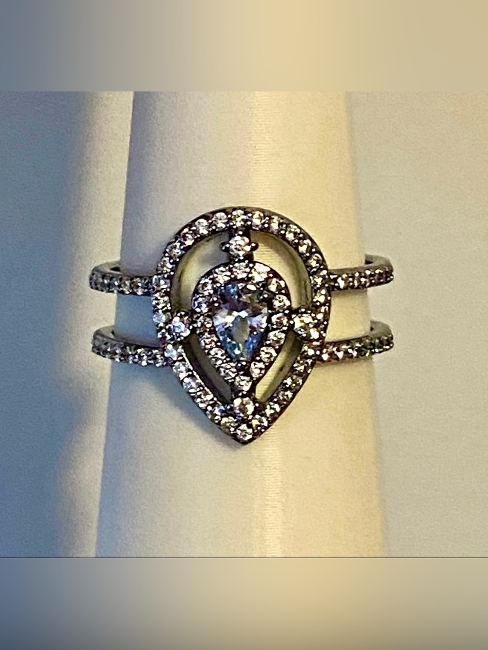 Bomb Party Aquamarine Spinel Ring